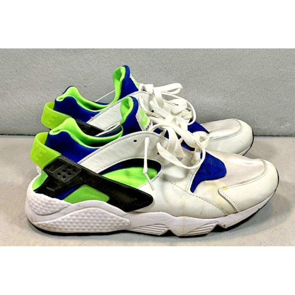 Nike Air Huarache 2021 Scream Green. Low Top. Size 10.5 (DD1068-100)